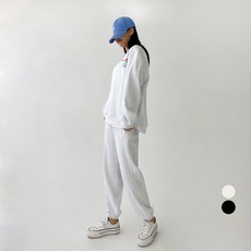 Planday 女式 Los Angel 寬鬆版型運動衫 + 慢跑褲上衣和下裝套裝