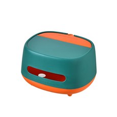 JCP 雙色多功能收納面紙套, 1個, 綠色