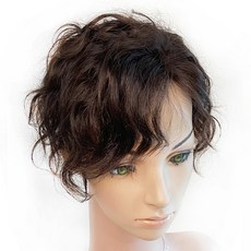 SenseModni 女款小卷蓬鬆感假髮 SW_W0003, 棕色, 1個