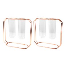 Block Mart立式相框花瓶 TYPE3 2個, 玫瑰金