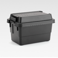 便攜式調味料罐收納盒, 黑色, 1個