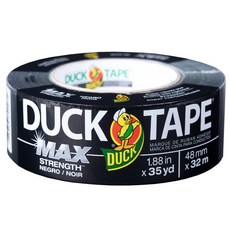 DUCK TAPE MAX 強力黏著大力膠帶 48mm x 32m, 黑色, 1個