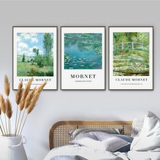 Funny's 名畫海報3件組 莫內B