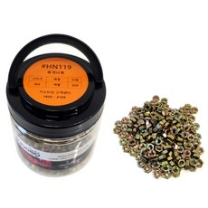 Innotime 金屬六角螺帽 HN119 200入, 1個, 200個, M4, 3.2mm