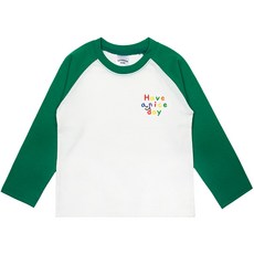 레인보우키즈 아동용 나이스데이 나그랑 긴팔 티셔츠