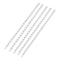 Neo Fix Channel 25 pitch雙通道桿 120cm*5入, 白色的