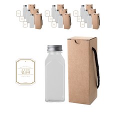 方形Dutch PET 300ml+鋁箔銀蓋+皇家奶茶白色S貼紙, 10組