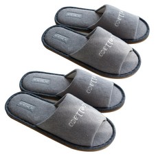 Labellaco Dove 男性室內拖鞋 2入, 灰色