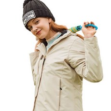 女性奢華設計戶外防風外套 KR 435