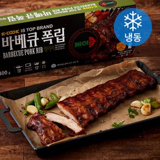 KCOOK 바비큐 폭립 (냉동), 400g, 1개