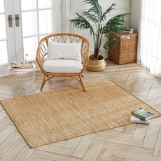 HANIL MEDICAL CARPET 天然玉簪花涼蓆, 棕色 + 米色