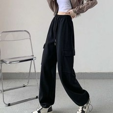 PEONIST 女款方口袋寬褲