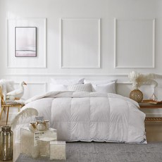 GOOSE&HOME Gooson優質波蘭飯店鵝絨被四季用 800g PG90, 白色
