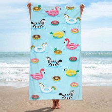 Sonio Vacance 超細纖維海灘巾 TYPE08 90 x 180 cm, 1個