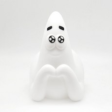 派大星矽膠小夜燈, 白色