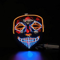 P&B UNITY LED角色扮演面具, 1個, 23 混色