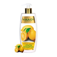 VAADI HERBALS 檸檬茶樹萃取去屑洗髮精, 350毫升, 1個