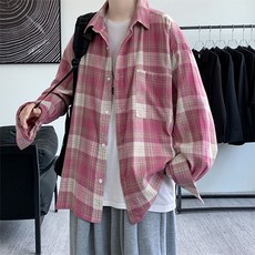 男士時尚潮流春夏多彩柔軟條紋襯衫