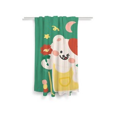 더플로우 소녀소녀한 분위기로 변신 세탁기 선반 신발장 커튼