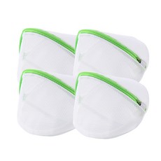 Lifun 雙層內衣專用洗衣袋, 4個, 1入, 隨機出貨