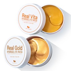 Prreti Real水凝膠眼膜 金色款 60入+維他命款 60入組, 1組