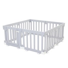 에듀플레이 우디 스퀘어 베이비룸 8p 문세트, 그레이, 1세트 완구_취미/실내대형완구 반품 최저가 93,910원