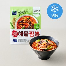 면사랑 우리쌀 100% 해물짬뽕 1인분(냉동), 358g, 1개