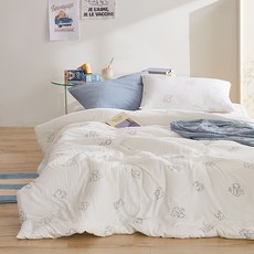 ARPEGGIO BASIC 巴比迪布柔軟天絲兒童輕薄被, 藍灰色