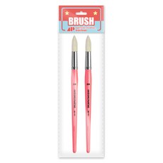 AwesomePainting ROUND 油畫圓形筆 豬毛, 30號, 2個