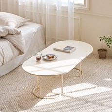 룸앤홈 폰드 거실테이블, 베이지