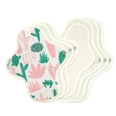 羅漢翼型啟動棉衛生巾卡特爾中號3p+大號3p套組, 1套