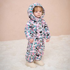 milkmile 迪士尼兒童用米奇與好朋友們滑雪服