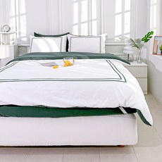 LucidSleep 韓國製 Gallery 飯店式玉米棉無縫薄被套組