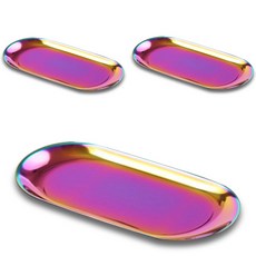 Market Plan經典金屬托盤, 彩色