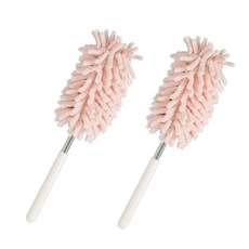 O-ON 可伸縮除塵撣, 粉紅色, 2個