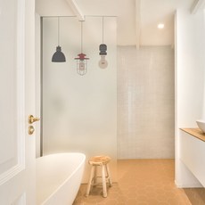 꾸밈 무점착 행복을전하는전등 유리문 시트지 ch734_m, D타입, 100 x 210 cm