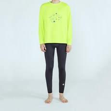 soleil 男款寬鬆版型Galaxy長袖 + 九分Sepi水上運動緊身褲防磨衣套裝