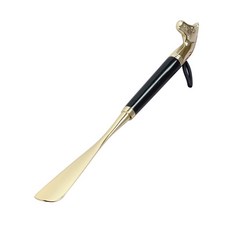 프랑온드 골드 포인트 스틸 구두주걱 56cm, 홀스 헤드 블랙, 1개