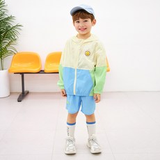 WALTONKIDS 兒童涼夏撞色防風外套