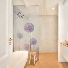 GGOOMIM 無膠靜電 紫羅蘭香氣 玻璃門窗貼 ip530_m