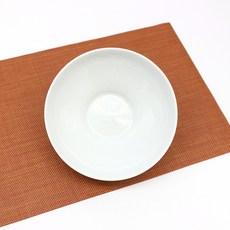 달소금 국산 도자기 국수 덮밥 그릇 파스타볼 소면기 도토리 면기, 화이트, 1개