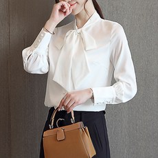 POPLARNC Brees 蝴蝶結襯衫