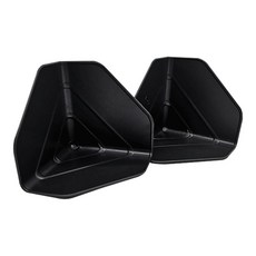 JIAHON 嘉鴻 塑膠護角三面防撞條, 10個, 黑色