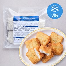 캐비아 데일리 명태살로만든 네모 생선까스 (냉동), 600g, 1개