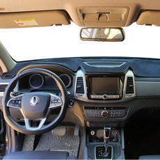 BibleAUTO 汽車刷絨避光墊, 單一顏色, 全新 Rexton/G4 Rexton 2017 年 5 月~