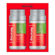 리턴업 혈행케어 노르웨이 오메가3 트윈세트 2개월분, 2개, 30g