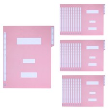 生態清潔紙政府檔案A4, 粉色, 60個