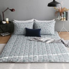 amante Origin 半微型絎縫床墊套, 灰色