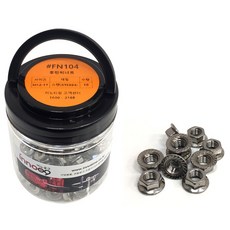 Innotime 法蘭螺帽 不鏽鋼 M12-17 FN104, 1個, 10個