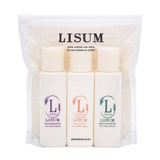 LISUM 積雪草旅行3件組 60ml, 1組